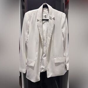 H&M white blazer